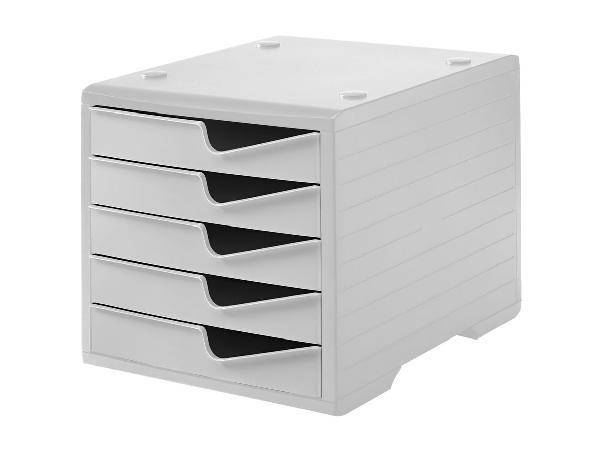 STYRO Styroswingbox 275-8430.882 gris/gris 5 tiroirs (7612176088770)