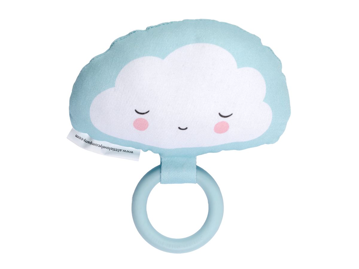 ALLC Hochet 13x14.5x4cm RACLBU02 Cloud bleu (8719715000084)