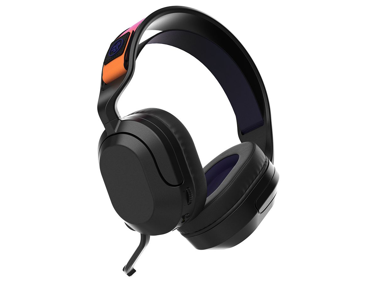 JLAB Nightfall Gaming Headset IEUGHBNHTFALLRBLK4 Wireless, Black (0810119072061)
