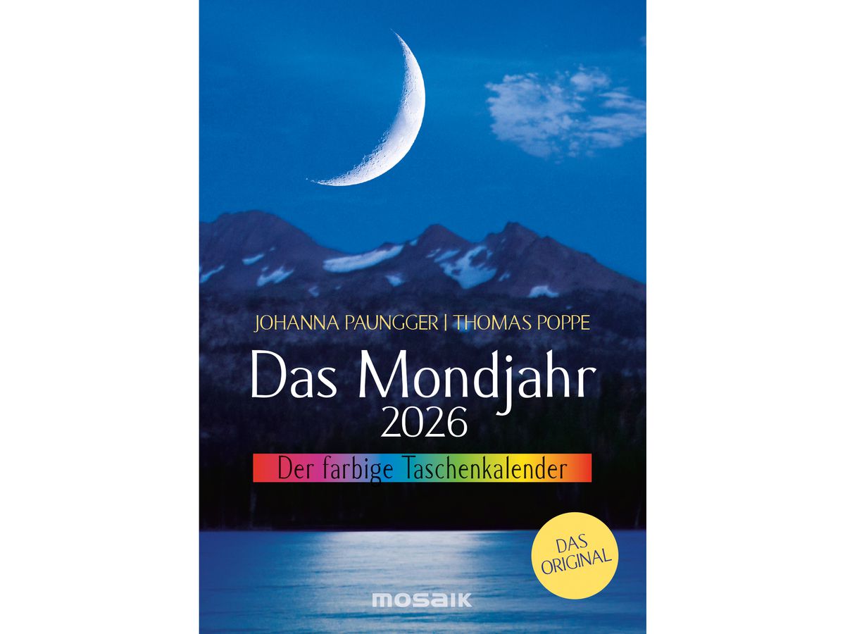 GOLDMANN TA Das Mondjahr 2026 9783442395248 1W/2S DE 10x14cm (9783442395248)