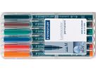 STAEDTLER Lumocolor permanent M 317-WP6 6 colori ass. (4007817310410)