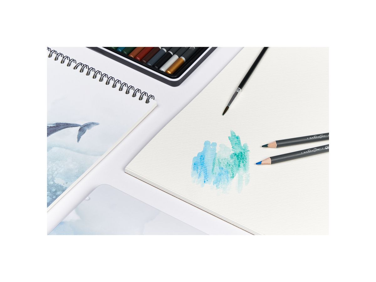 OXFORD Art Aquarellblock A5 400184068 weiss, 300g 20 Blatt (5904017433149)