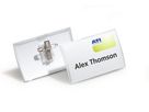 DURABLE Namensschild Click Fold 821419 m.Kombiklemme, 54x90mm 25Stk. (4005546803050)