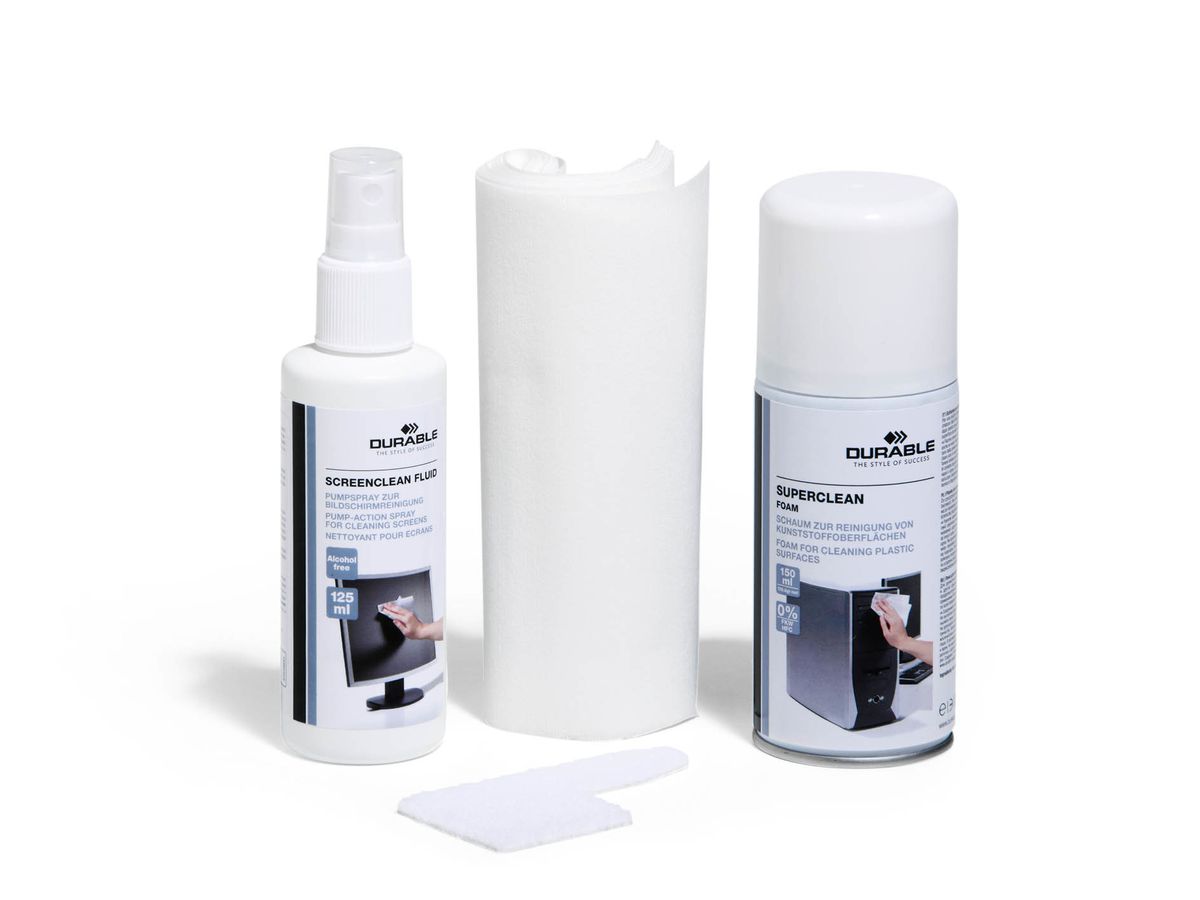 DURABLE PC Cleaning Kit 583400 Set de nettoyage 125ml (4005546507194)