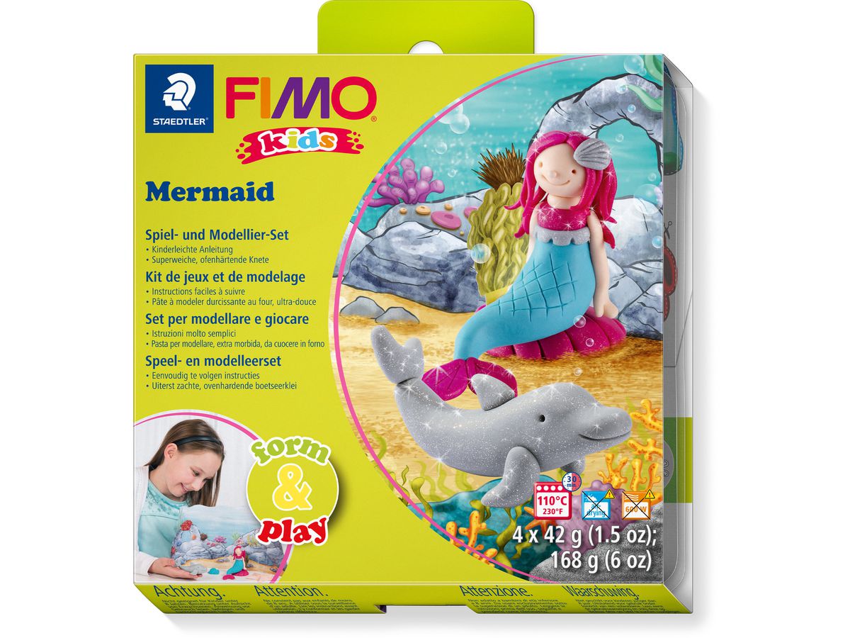 FIMO Kids form&play 4x42g 803412LY Set Mermaid (4007817806241)