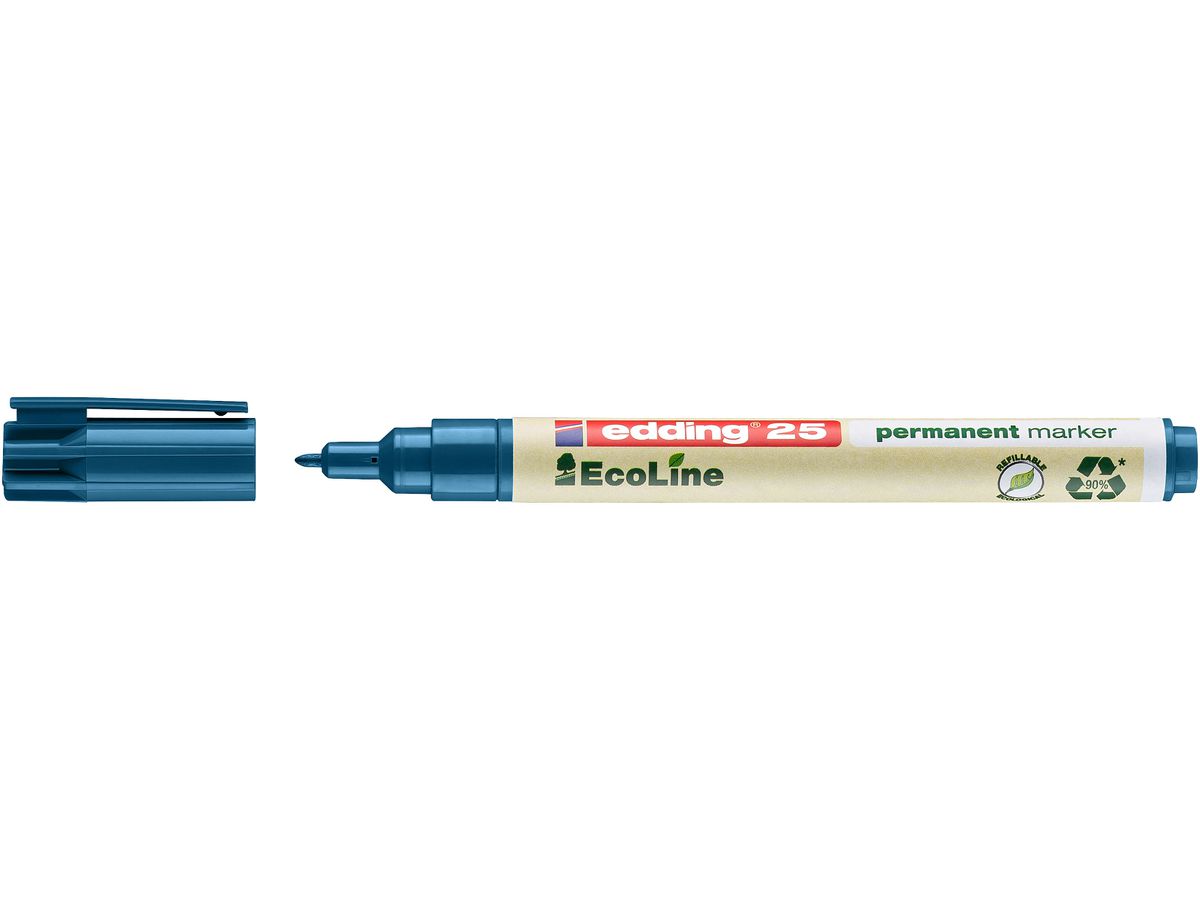 EDDING Permanent Marker 25 EcoLine 25-3 blau (4004764971626)