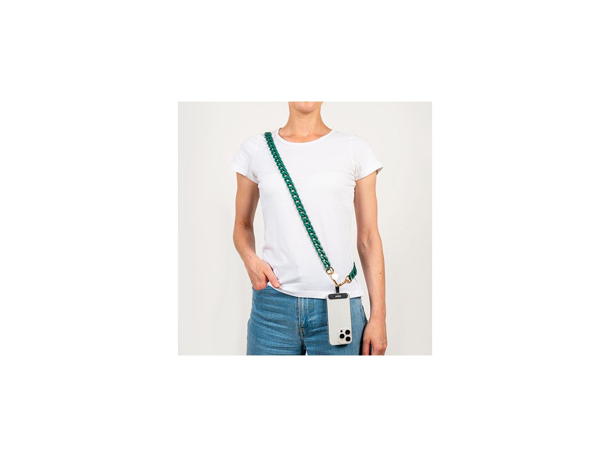 ZANAÉ Phone Necklaces Emerald 19538 Mate green (3663838195385)
