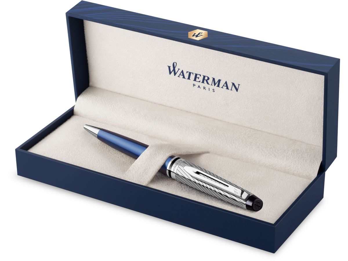 WATERMAN Kugelschreiber M 2187683 EXPERT DELUXE BLUE (3026981876837)