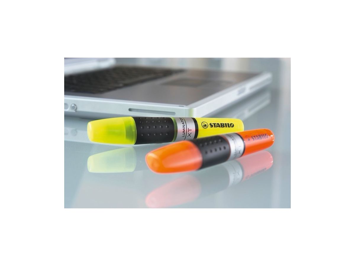 STABILO Textmarker LUMINATOR 2-5mm 71/24 giallo (4006381147095)