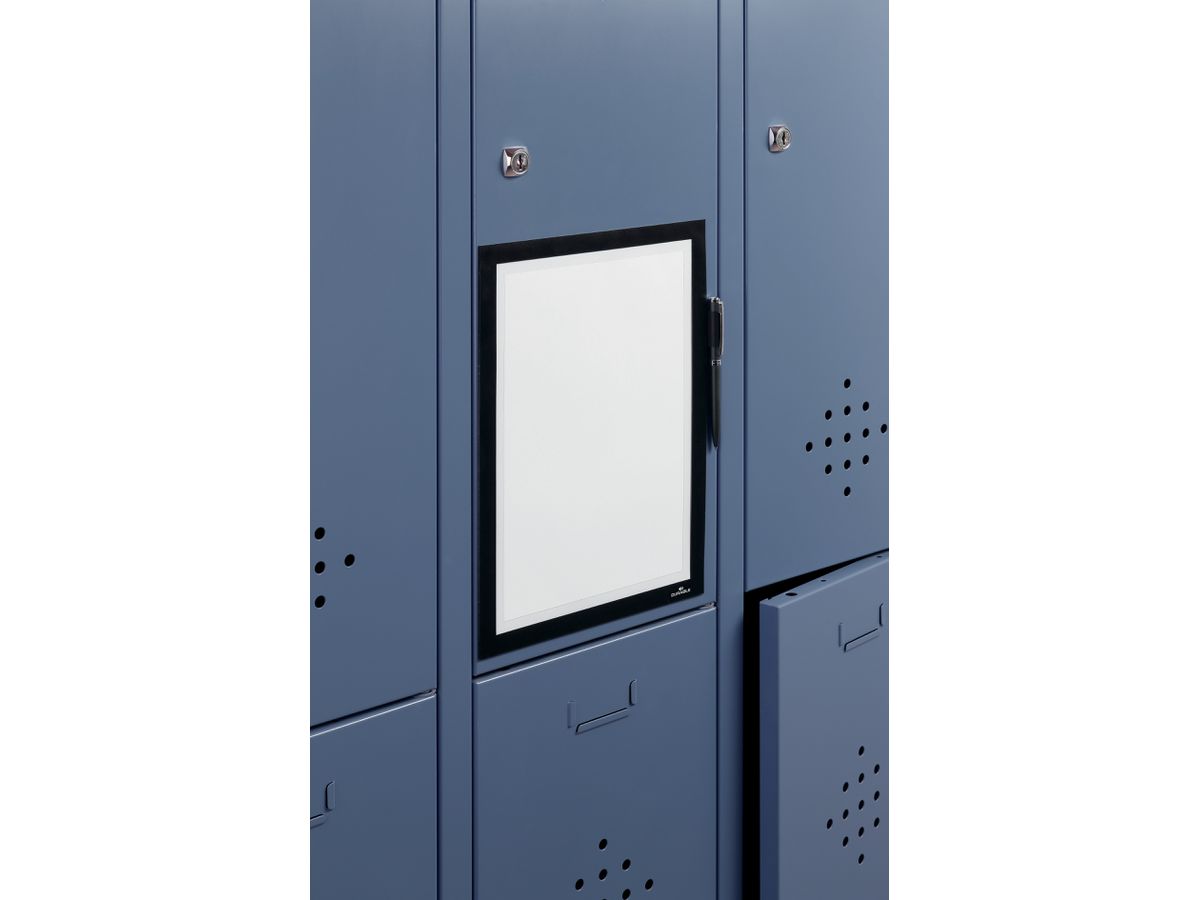 DURABLE Magnetic Note DURAFRAME A4 498901 nero (4005546989679)