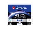VERBATIM BD-R Jewel 25GB 43823 M-Disc IJ print. 5 Pcs (0023942438236)