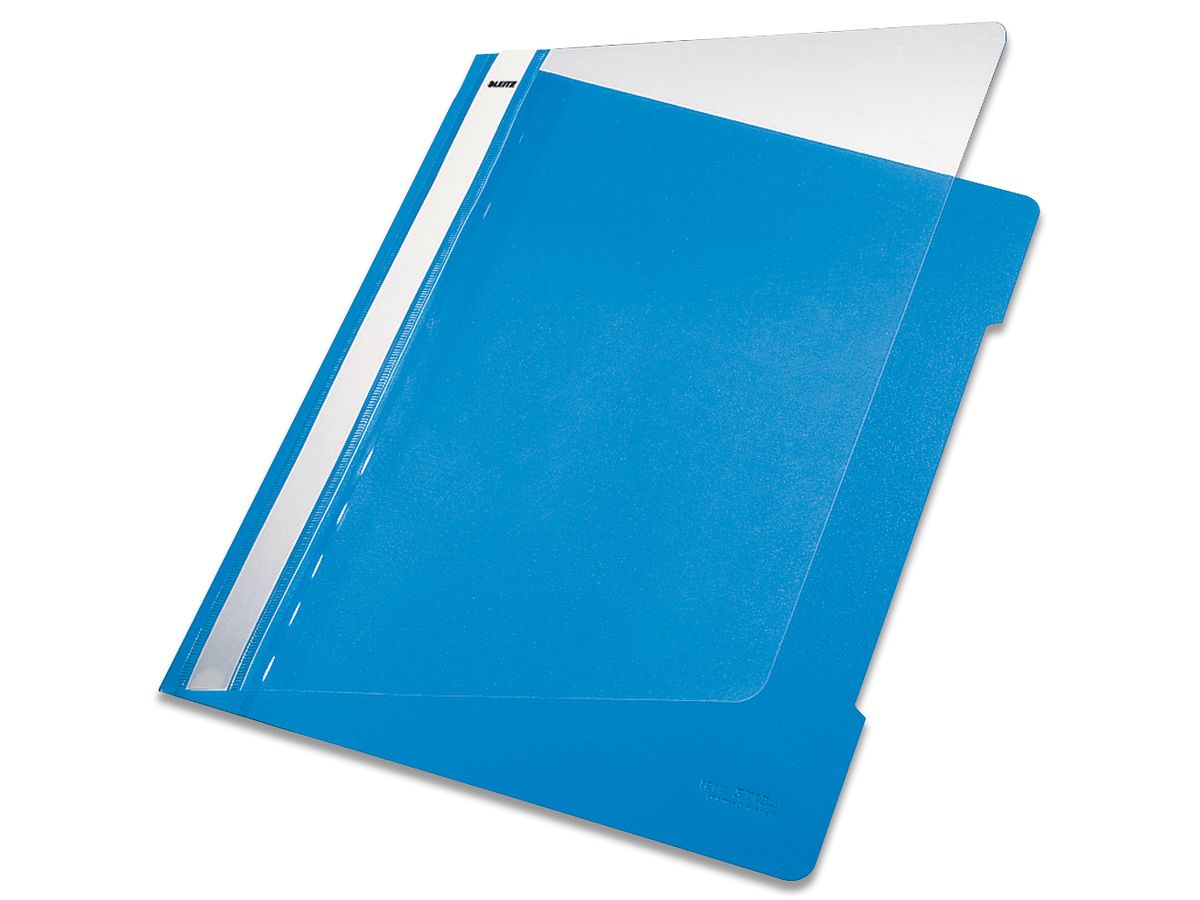 LEITZ Dossier raccog. standard PP A4 41910030 azzurro (4002432308545)