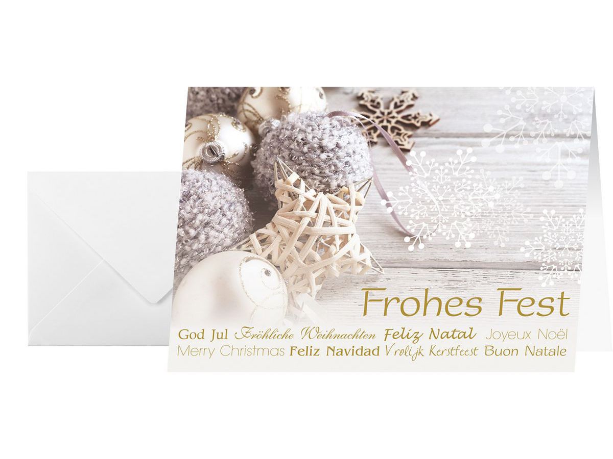 SIGEL Cartes Noël Feeling DS034 A6 (A5), enveloppes 25 pcs. (4004360835698)