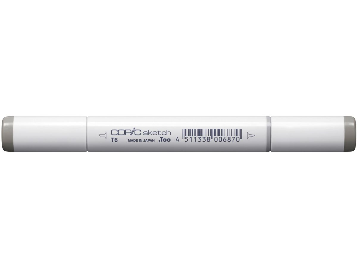 COPIC Marker Sketch 21075103 T-6 - Toner Grey No.6 (4511338006870)