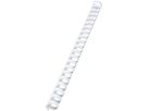 GBC Baguettes de reliure 19mm A4 4028611 blanc, 21 anneaux 100 pcs. (0033816048218)