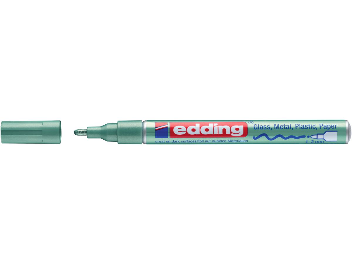 EDDING Paintmarker 751 CREA 1-2mm 751-74 CREA vert (4004764953790)
