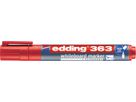 EDDING Whiteboard Marker 363 1-5mm 363-002 rouge (4004764000319)