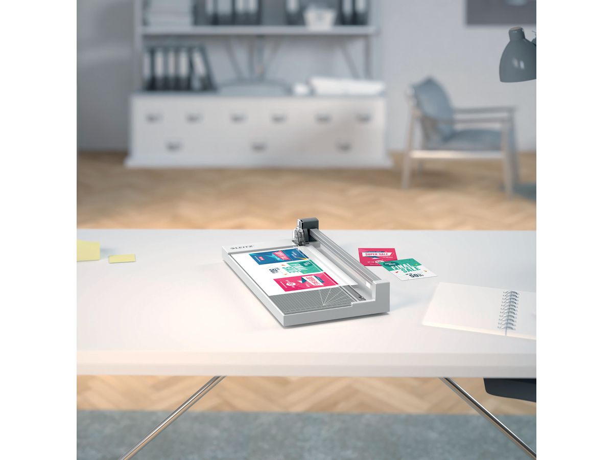 LEITZ massicot à rouleaux 9026-00-00 Precision Home A4 / 10 feui. (4002432129751)