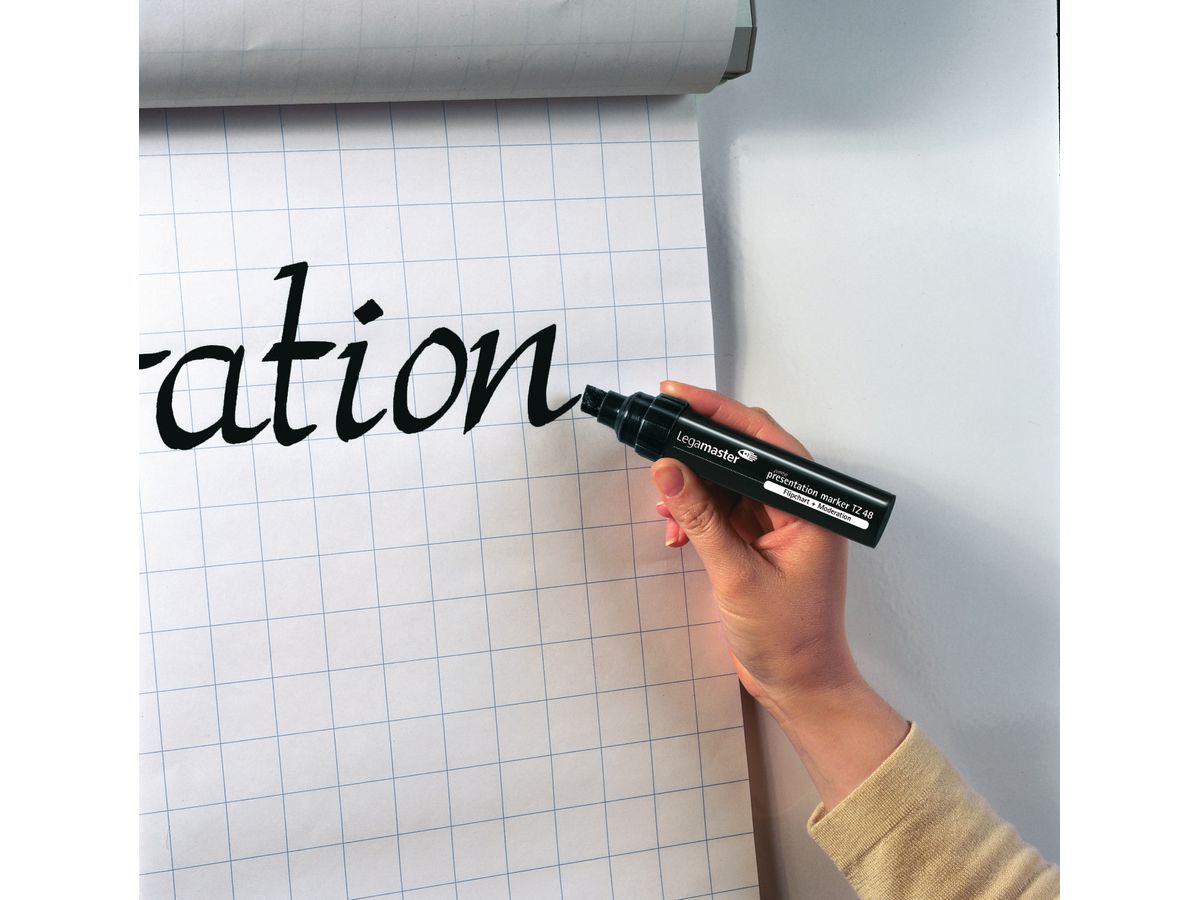 LEGAMASTER Flipchart Marker TZ48 4-12mm 7-155501 black (8713797026840)