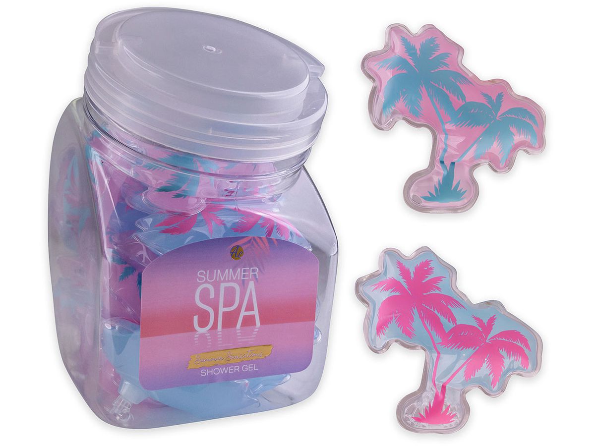 ACCENTRA Mini-gel douche 50ml 8160983 SUMMER SPA, 2 assorti (4015953736537)