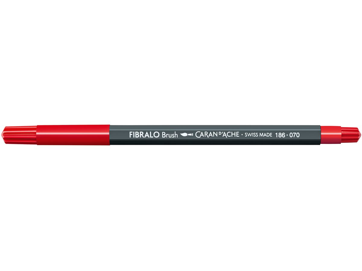 CARAN D'ACHE Classic Fibralo Brush 186.07 scharlachrot (7630002332323)
