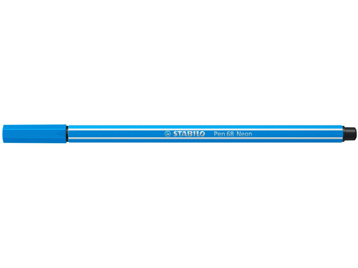 STABILO Fasermaler Pen 68 1mm 68/031 neonblau (4006381121064)