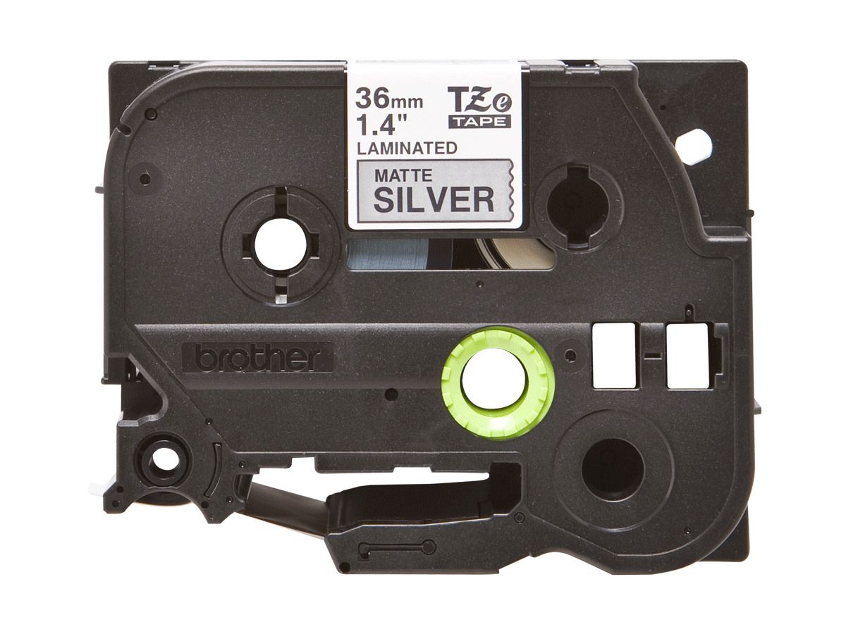 PTOUCH Flexit.lam. nero/opaco-argento TZe-M961 per PT-550 36 mm (4977766692908)