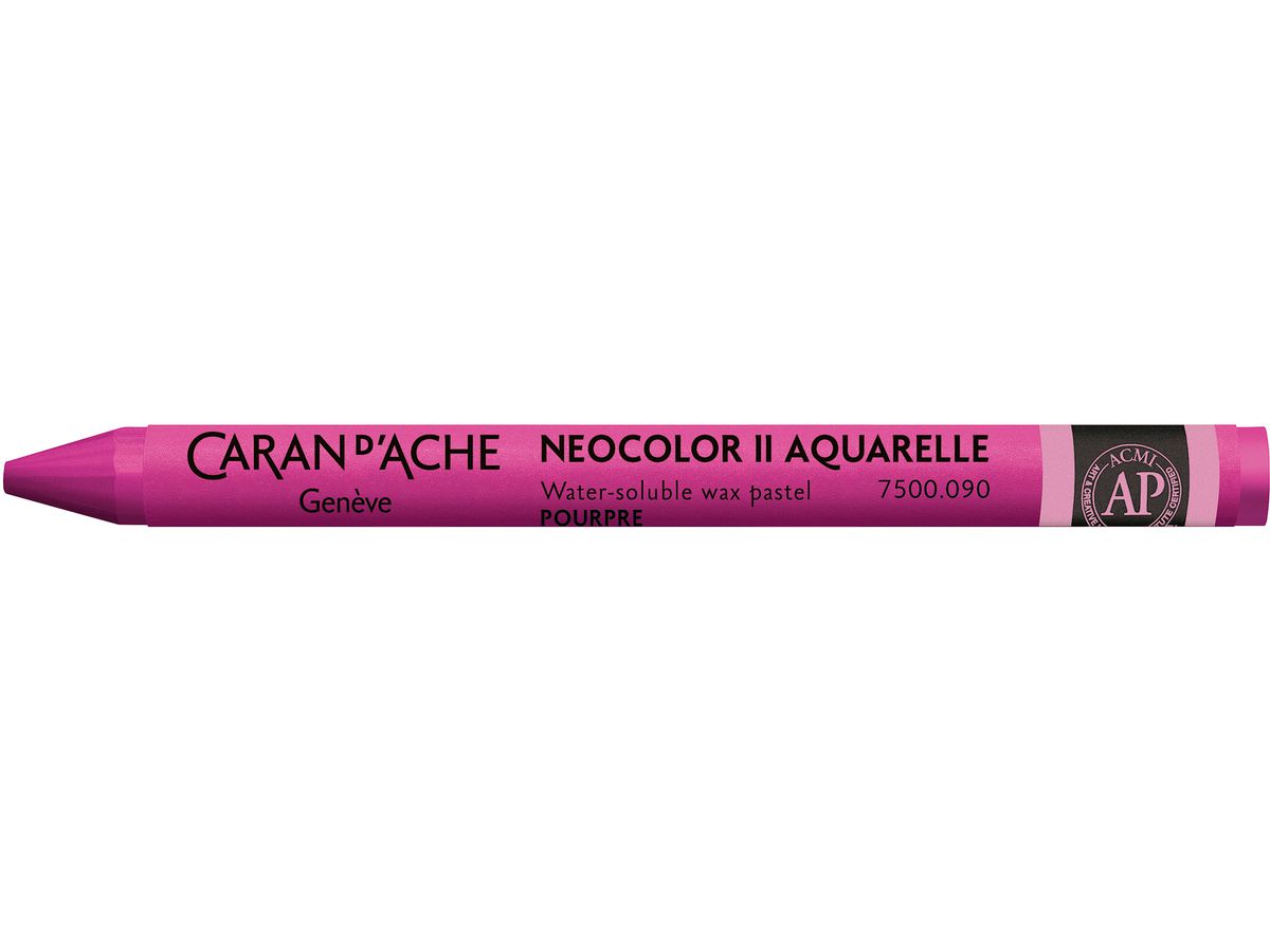 CARAN D'ACHE Wachsmalkreide Neocolor II 7500.090 purpur (7610186271922)