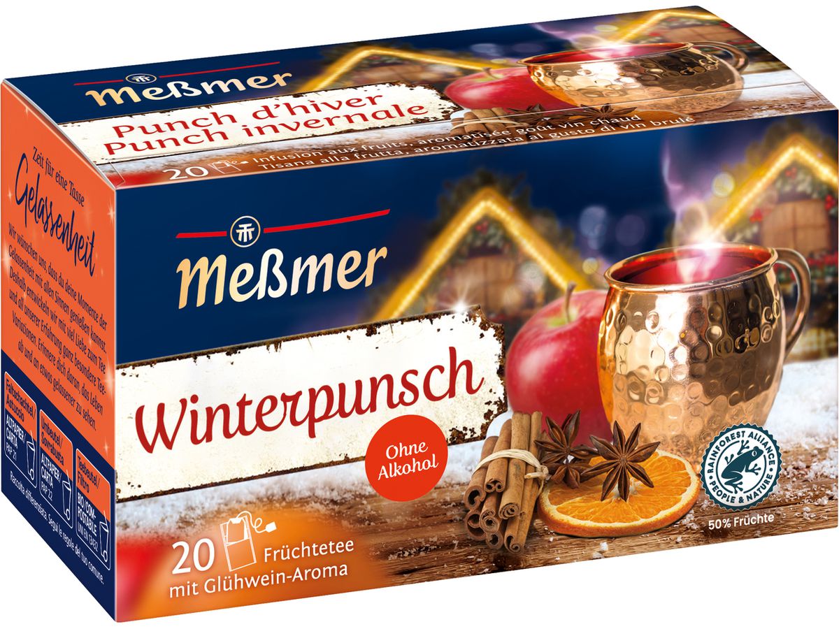MESSMER Punch invernale 10675300 Bustine 2.5g, 20 pz. (4002221043046)