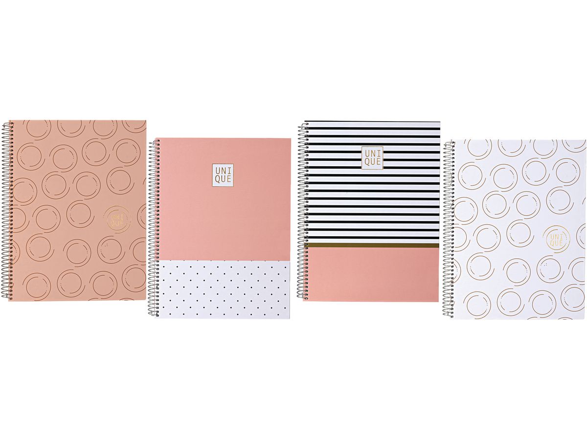 ANCOR Smart Journal A5 UNIQUE 106725 assort., 90g 80 fogl. (5604730106725)