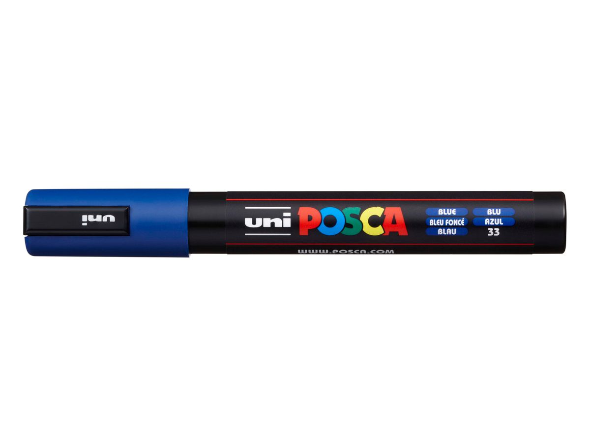 POSCA Marker 1.8-2.5mm PC-5M BLUE bleu (4902778916124)