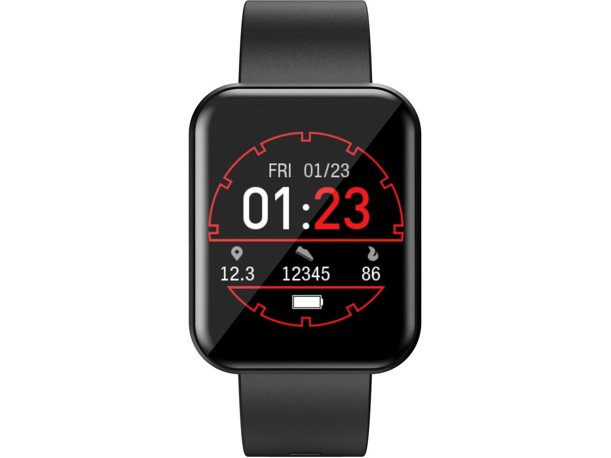 LENOVO Smartwatch E1 Pro black E1 PRO-BK (6941192215572)