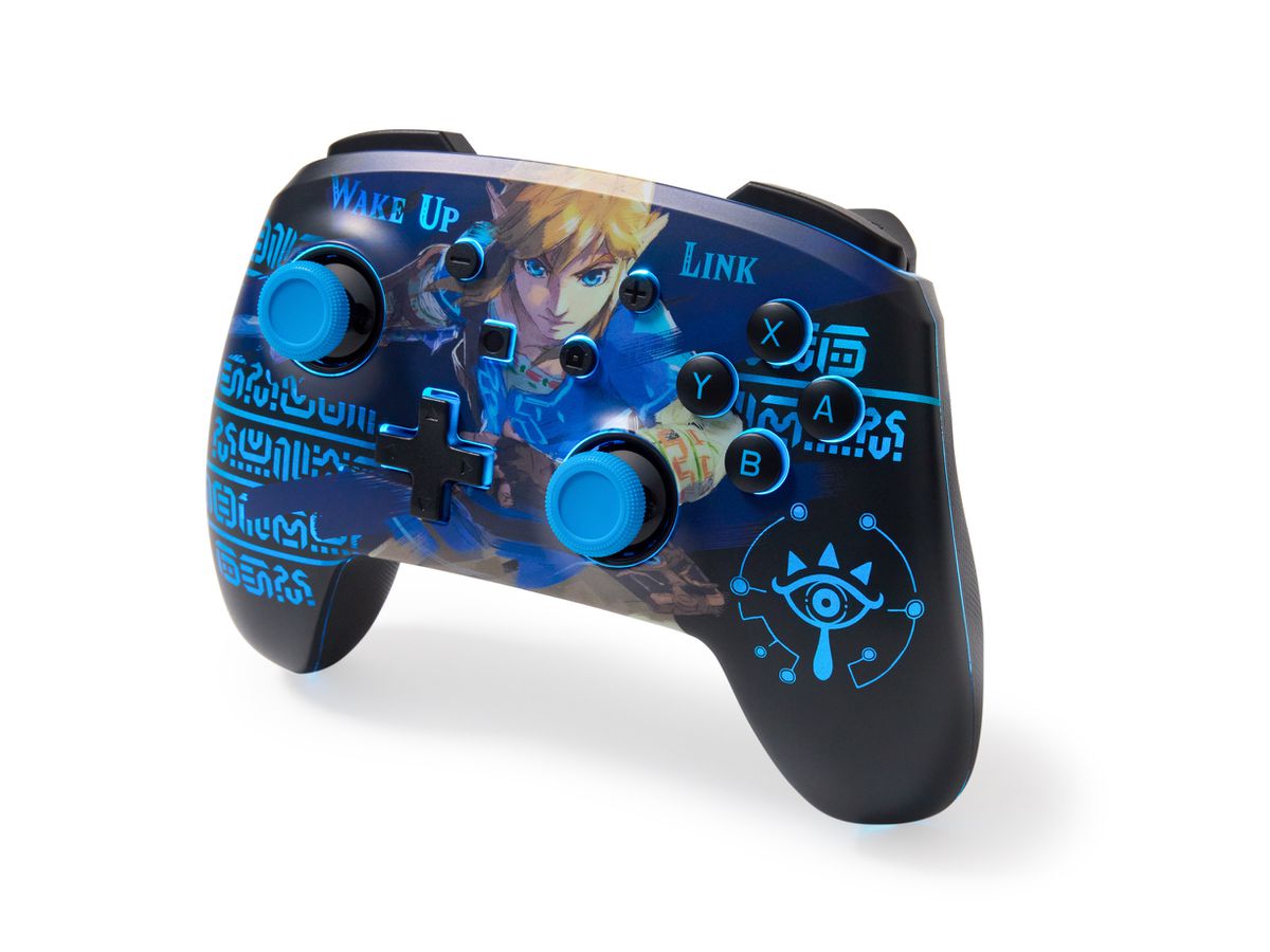 POWER A Enhanced Wirel.Ctrl.NSW NSGP0363-01 Lumectra Etched,Wake Up Link (0617885106118)