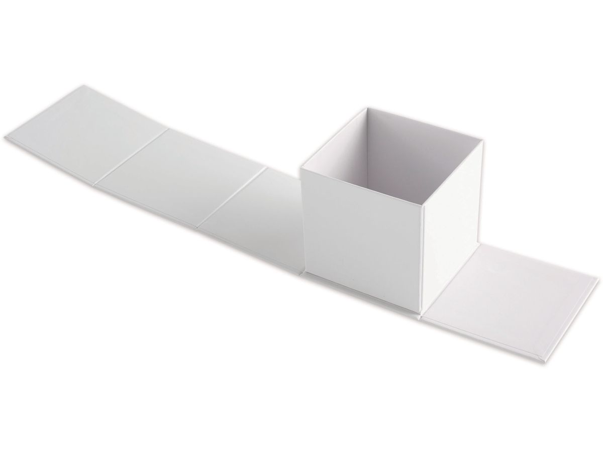 ELCO Magnetische Box Würfel 82112.10 weiss, 10x10x10cm 5 Stk. (7611722021698)