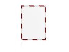 MAGNETOPLAN Cadre aimant magnetofix A4 1131446 SAFETY, rouge/blanc 5 pcs. (4013695056968)
