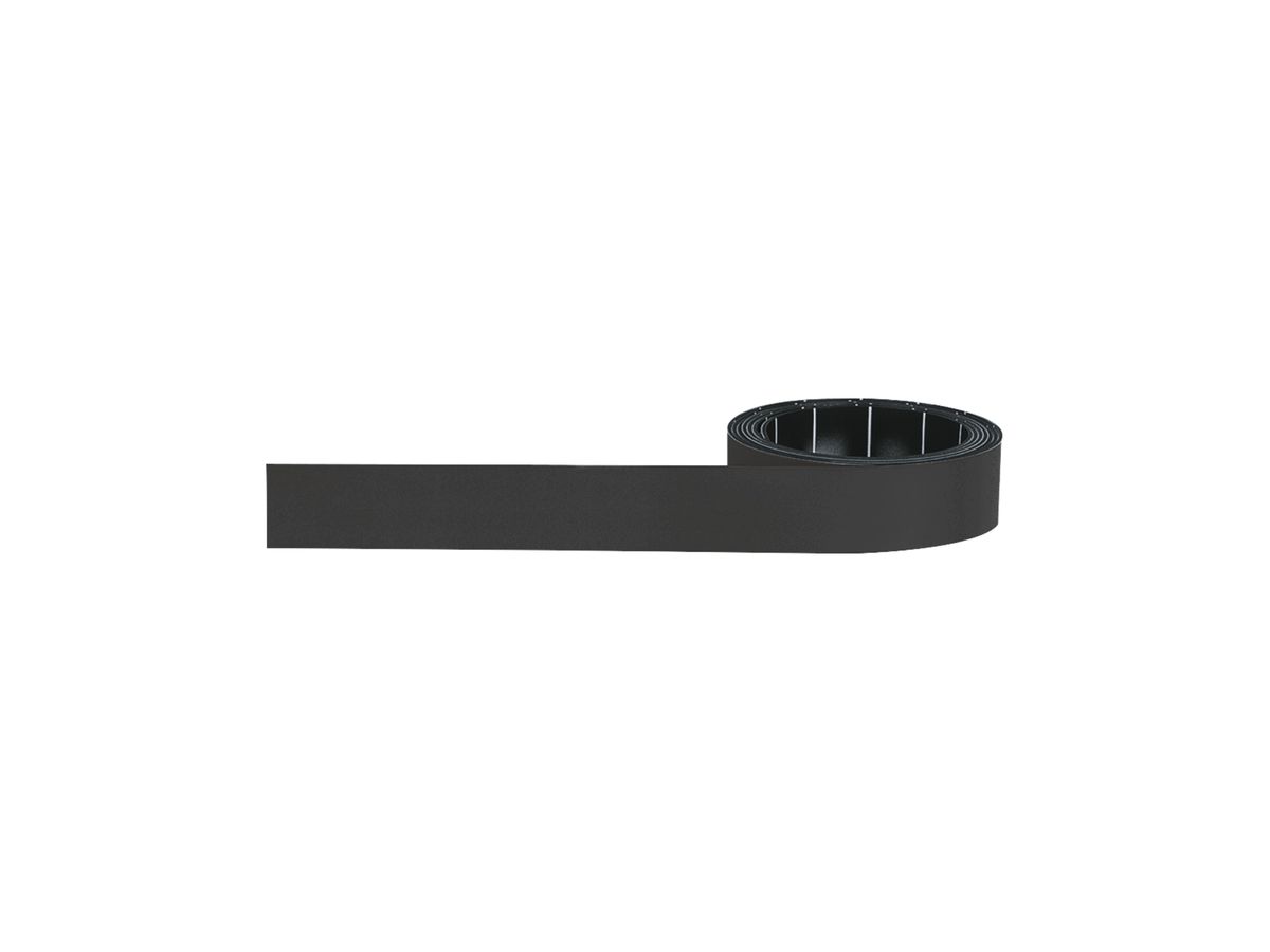 MAGNETOPLAN Nastro Magnetoflex 1261512 nero 15mmx1m (4013695008035)
