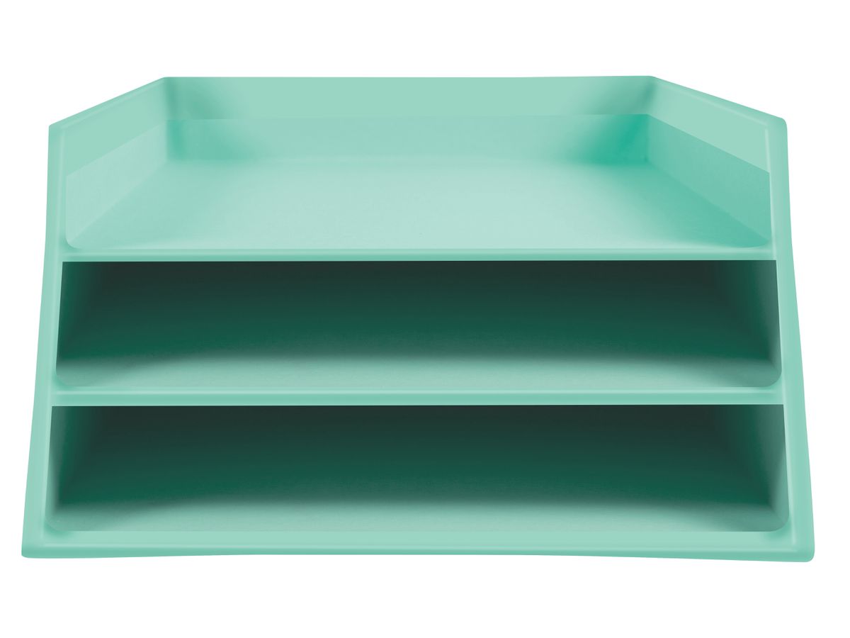 EXACOMPTA Cestina p.documenti Aquarel A4 13496D 3 scomparti, ass. (9002493116856)