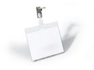 DURABLE Badge avec clip 800319 transp., PVC, 60x90mm 25 pcs. (4005546810034)