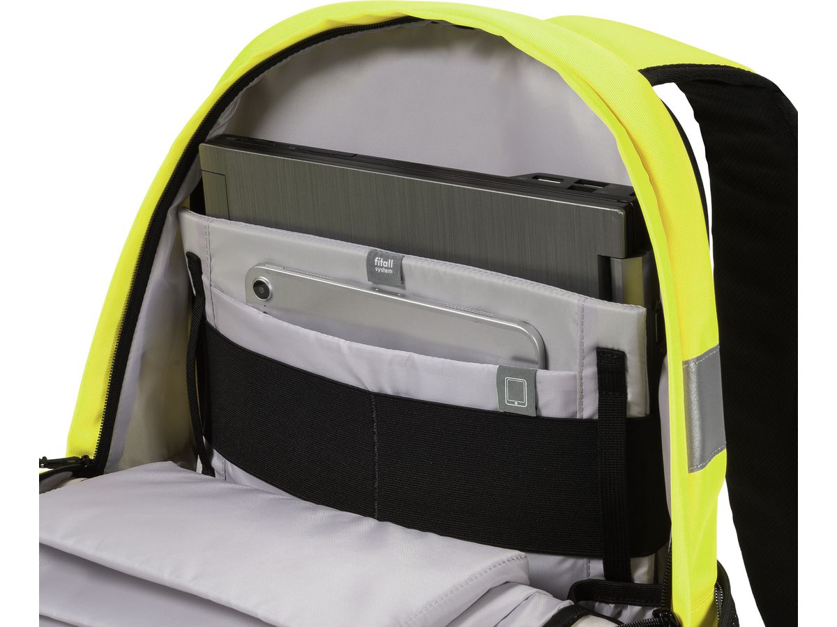 DICOTA Backpack HI-VIS 25 litre P20471-01 yellow (7640186417556)