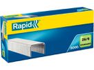 RAPID Heftklammern 26/6 mm 24861800 verzinkt 5000 Stück (7313468618001)