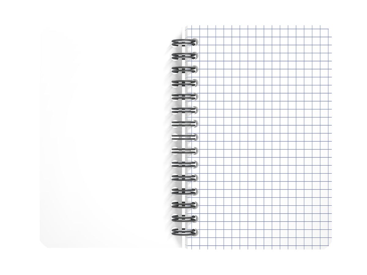 OXFORD My Rec'Up Carnet spirale 400155803 A6, quadrillé 90 flls, ass. (3020120182438)