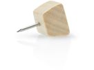 MAGNETOPLAN Design Pinwand-Nadeln 25 Stück 111165549 Wood Series, Birke 18x13x13mm (4013695065908)