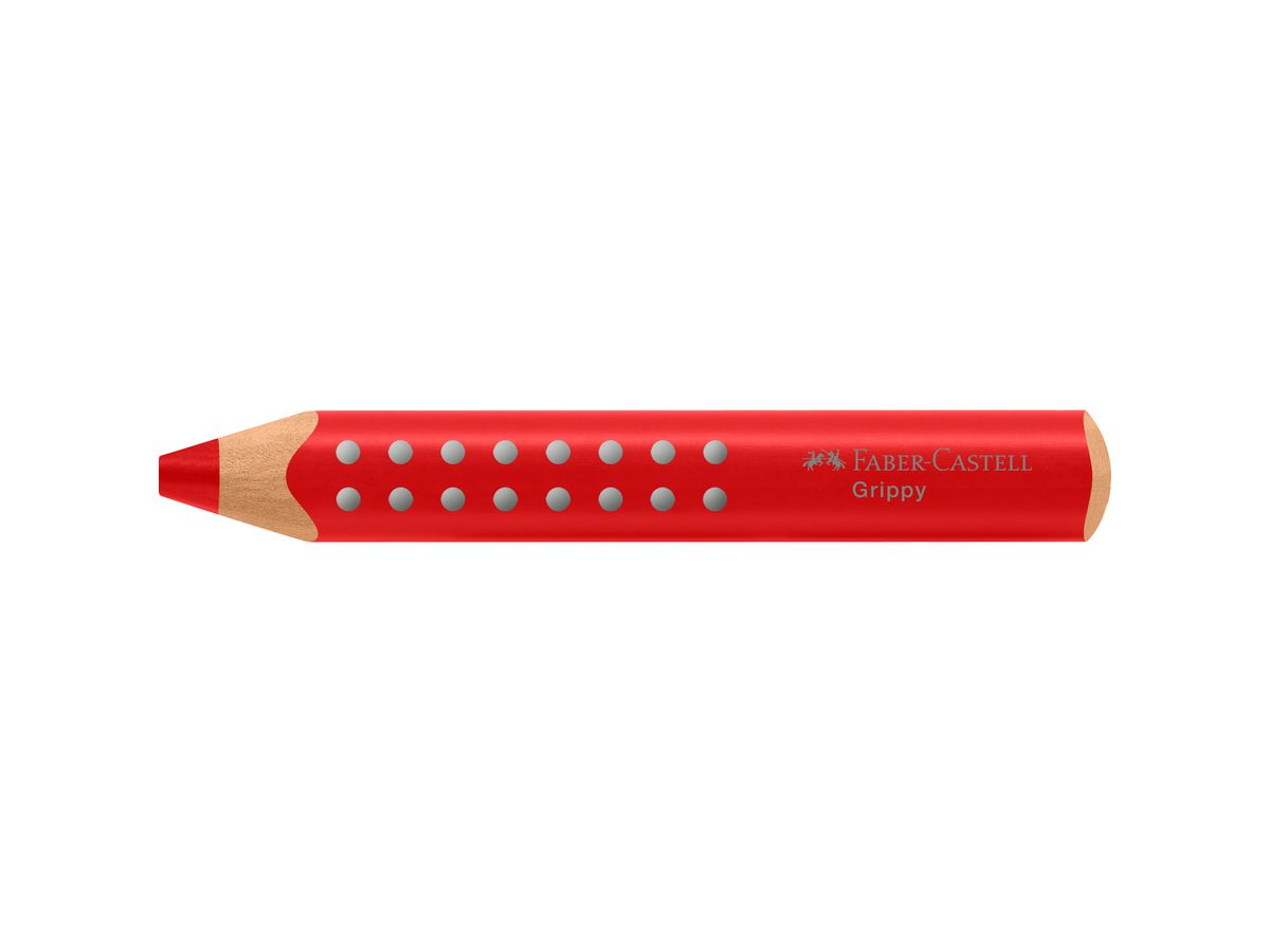 FABER-CASTELL Farbstift Grippy 110621 erdbeerrot (4005401106210)