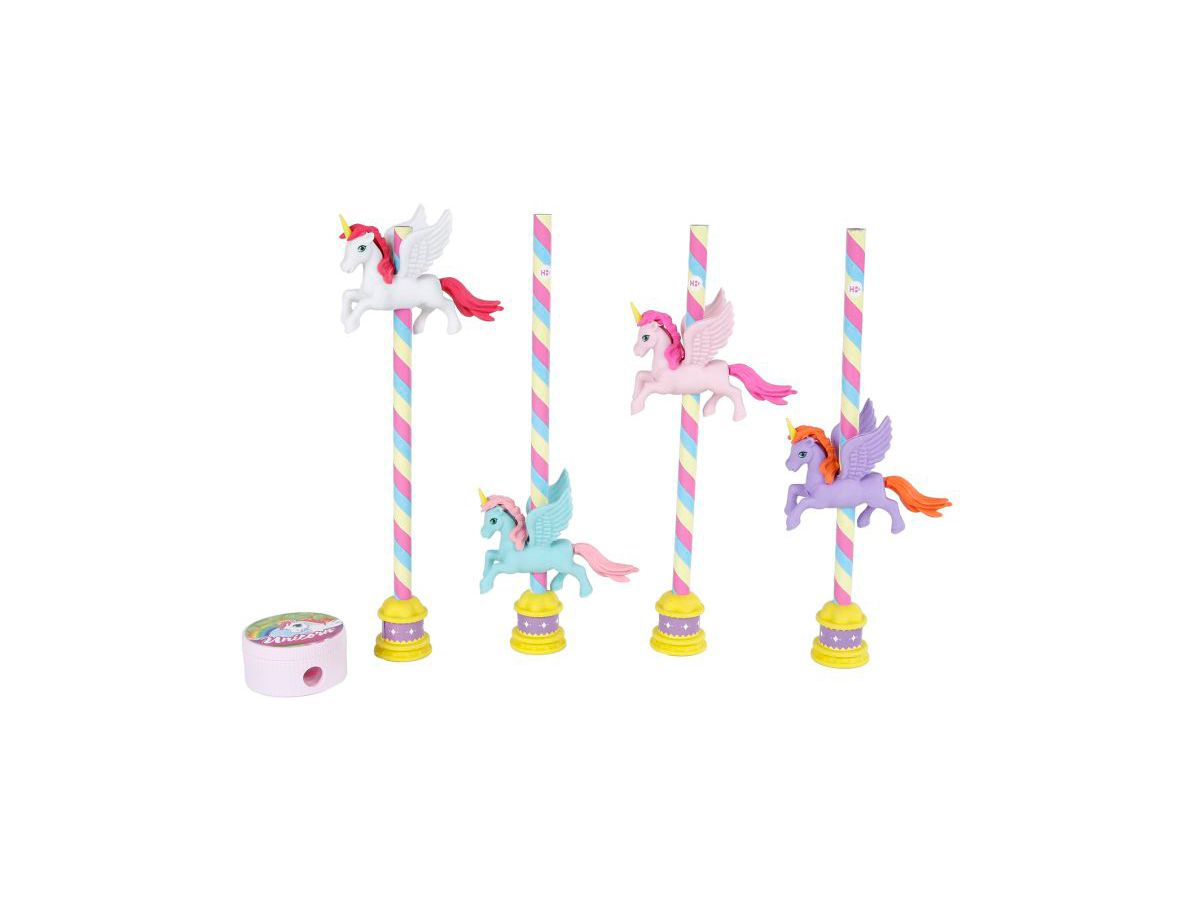 ROOST Set à écrire Licorne 590222 4 pièces (8713219510827)