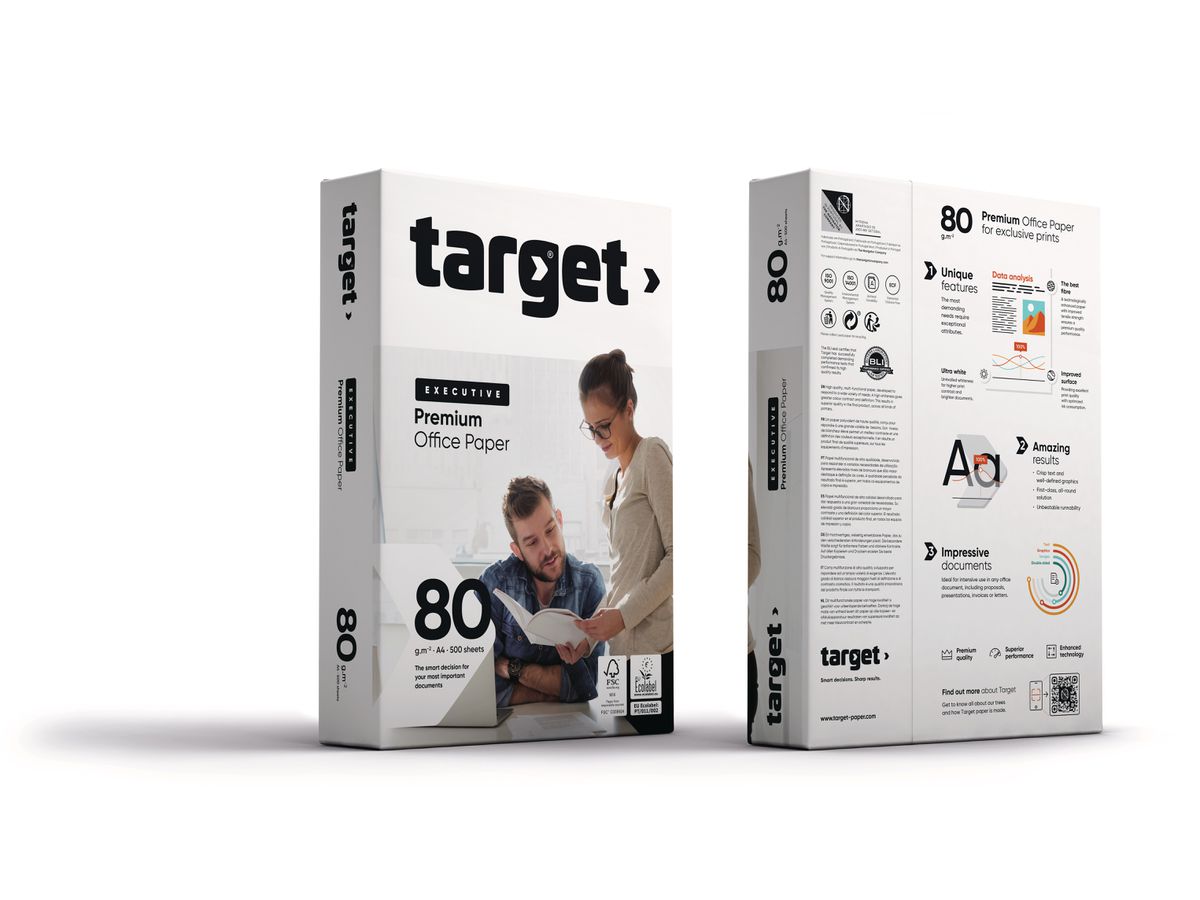 TARGET BY NAVIGATOR EXECUTIVE Premium FSC A4 TRG0800160 Executive, 80g 500 fogli (5605683054200)