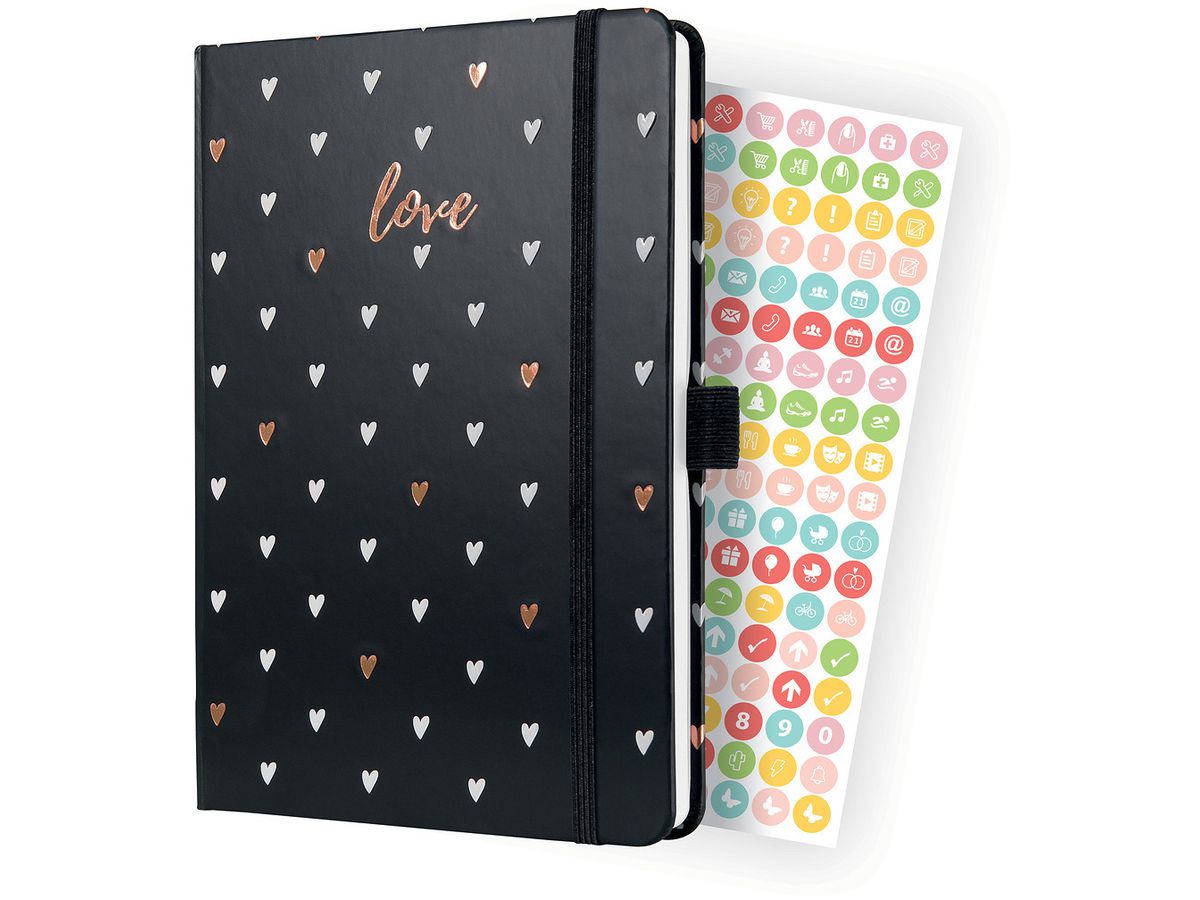 JOLIE Agenda Beauty 2026 J6335 1S/2P dark love ML A5 (4004360774850)