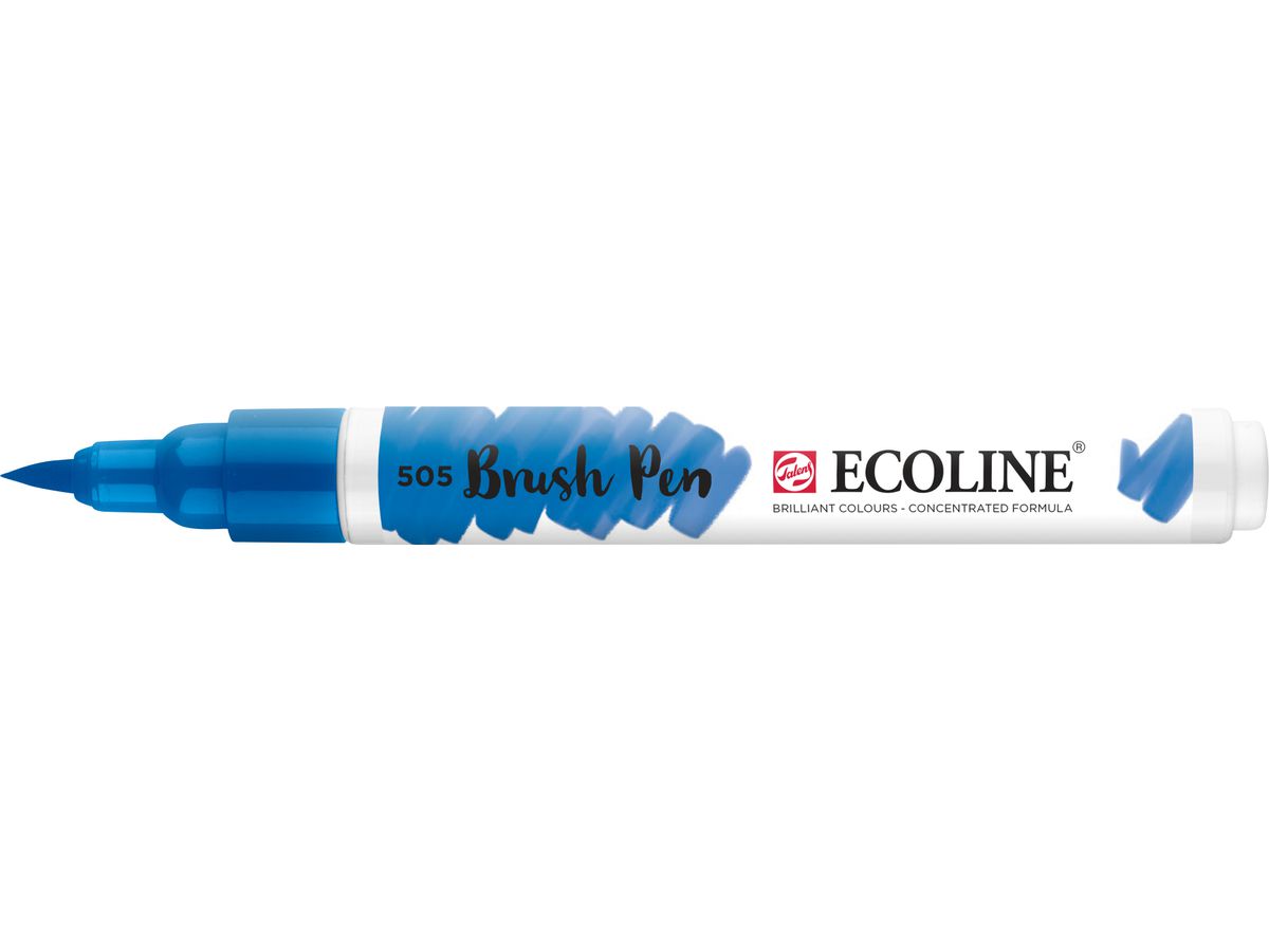 TALENS Ecoline Brush Pen 11505050 ultramarin hell (8712079406424)