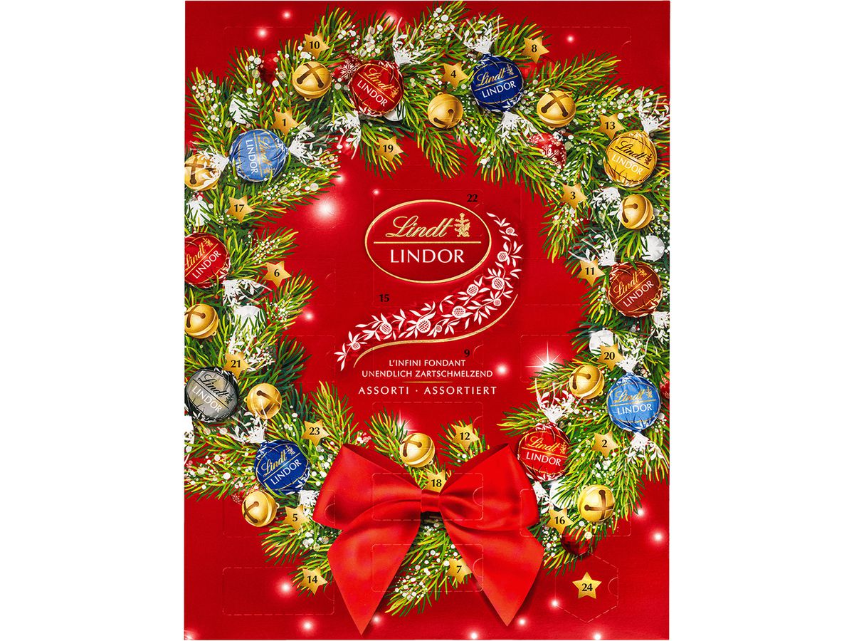 LINDT Adventskalender 659888 Lindor 299g (8003340801445)