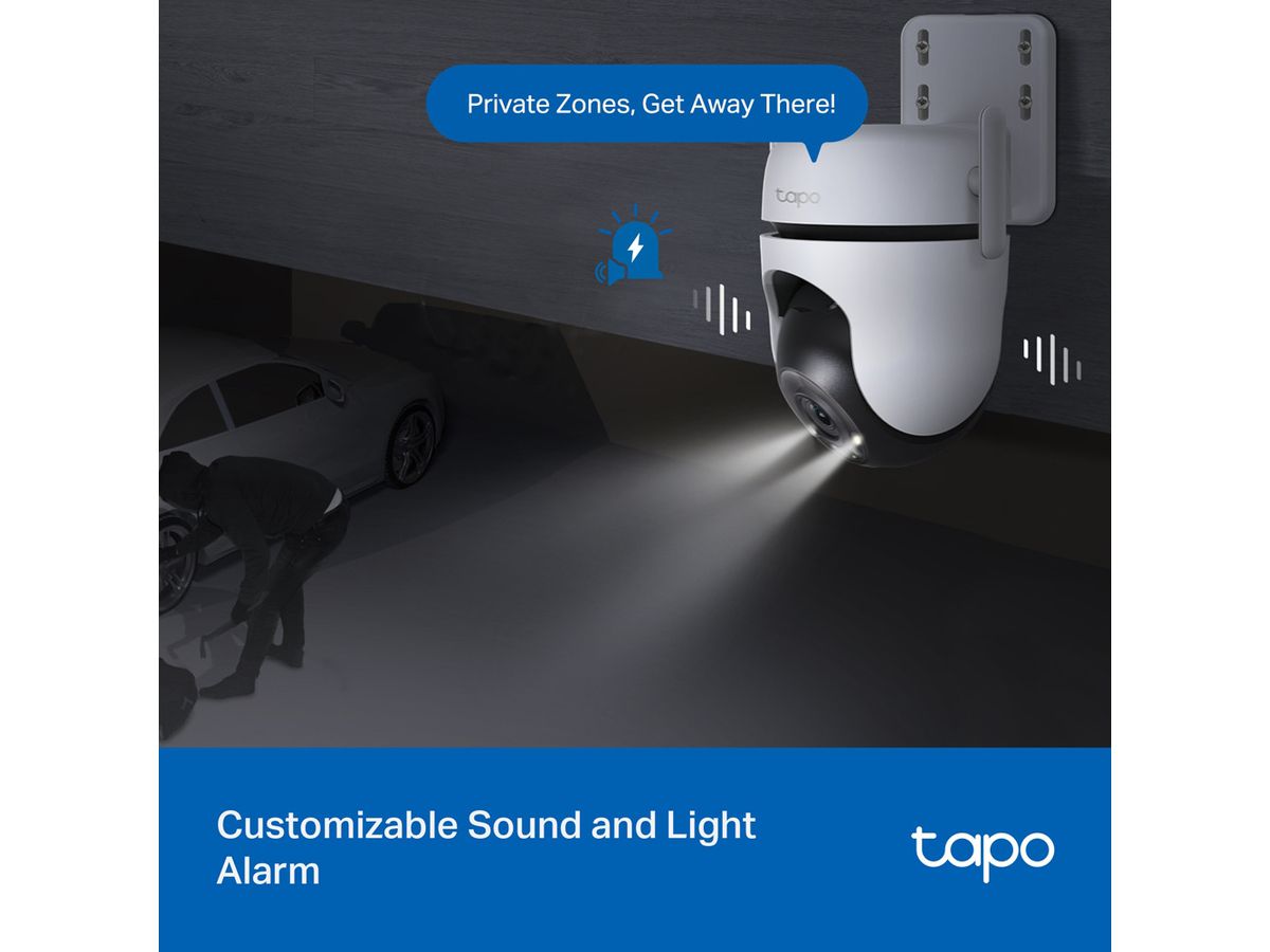 TP-LINK Outdoor Pan/Tilt Wi-Fi Camera Tapo C520WS (4895252501599)