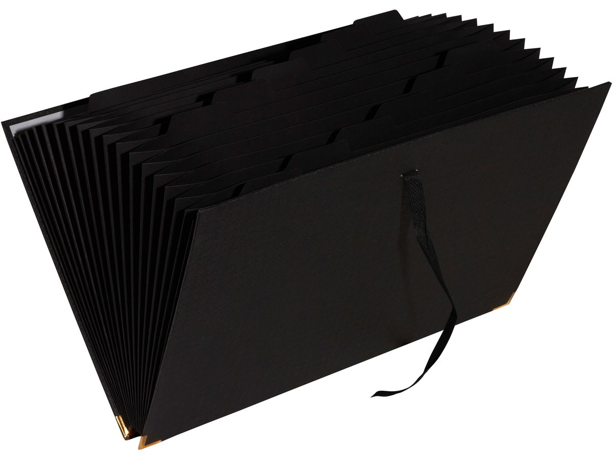 EXACOMPTA Dossier à comp. OfficeByMe A4 58601E noir 18 pcs. 24x34x4cm (3130630586012)